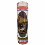 St. Alex Labeled 7 Day Candle, Pink